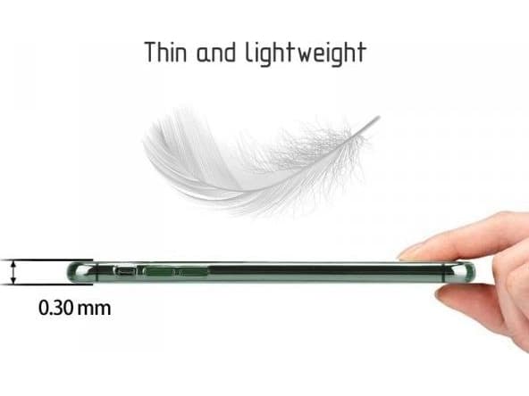 Crong CRG-CRSLIM-IP11P-TRS, Suojus, Apple, 14,7 cm (5.8"), Läpinäkyvä