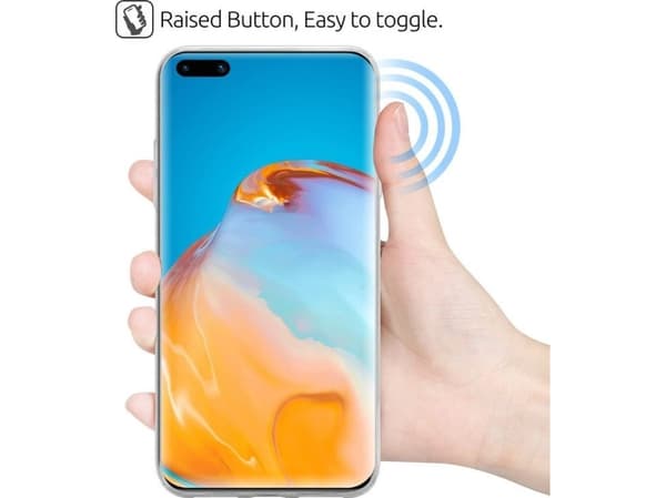 Crong CRG-CRSLIM-HP40-TRS, Omslag, Huawei, P40, 15,5 cm (6.1"), Transparent