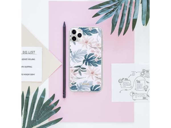 Crong Crong Flower Case Protective Case for iPhone 11 Pro (Pattern 01)