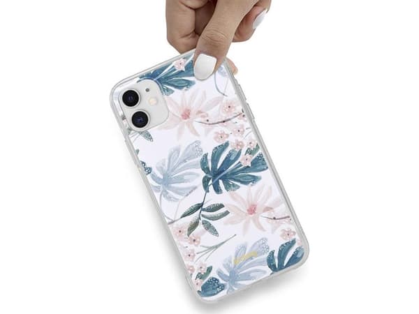 Crong Crong Flower Case Protective Case for iPhone 11 (Pattern 01)