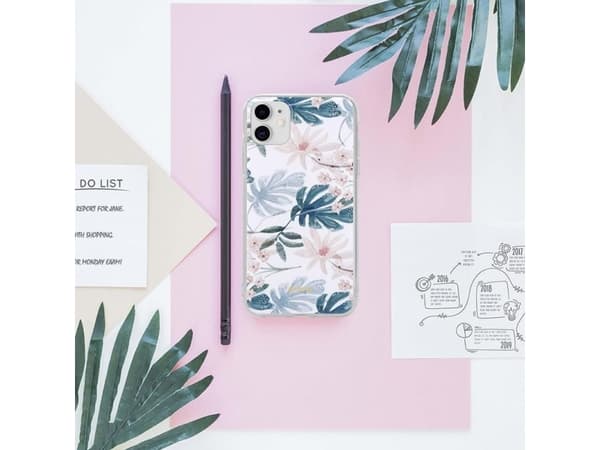 Crong Crong Flower Case Protective Case for iPhone 11 (Pattern 01)