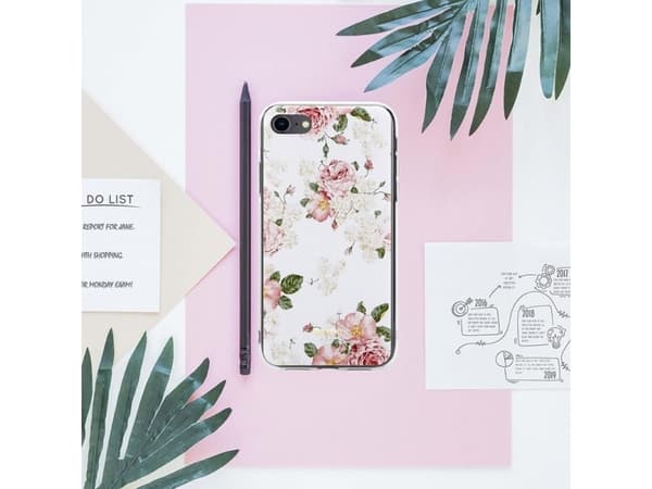 Crong Crong Flower Protective Case for iPhone SE 2020/8/7 (Pattern 02)