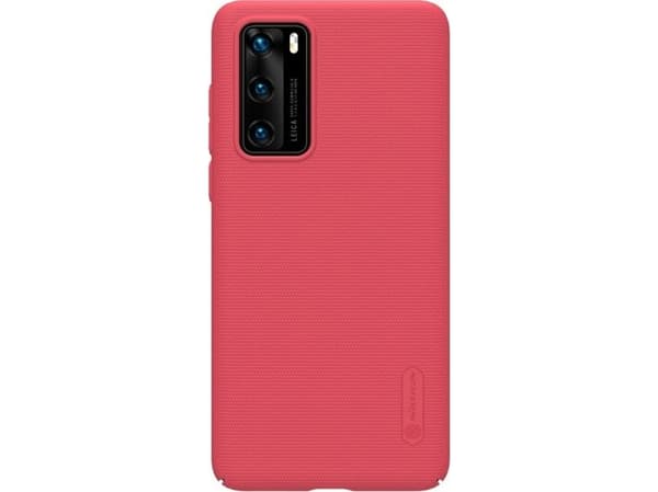 Nillkin Nillkin Super Frosted Shield - Etui Huawei P40 (Bright Red)