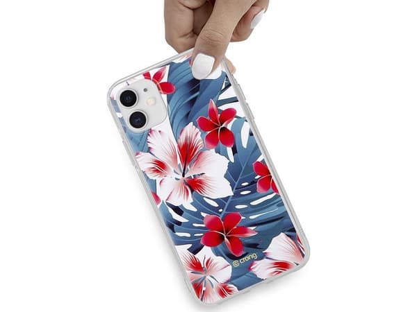 Crong Crong Flower Case Protective Case for iPhone 11 (Pattern 03)