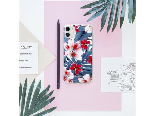 Crong Crong Flower Case Protective Case for iPhone 11 (Pattern 03)