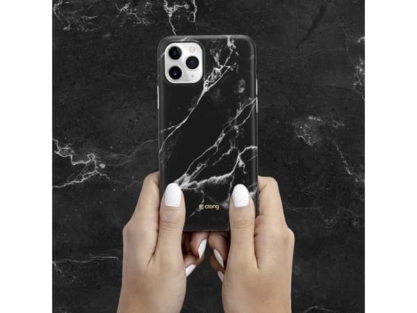 Crong Crong Marble Case Protective Case for iPhone 11 Pro (Black)