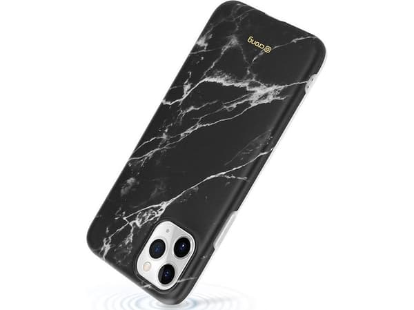 Crong Crong Marble Case Protective Case for iPhone 11 Pro (Black)
