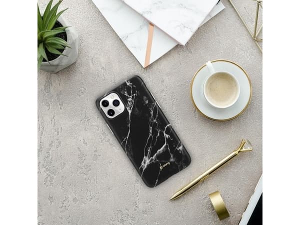 Crong Crong Marble Case Protective Case for iPhone 11 Pro (Black)