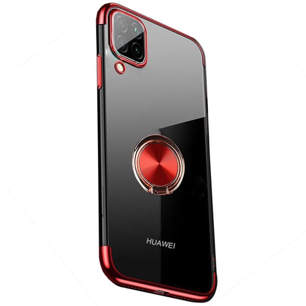 Huawei P40 Lite - Praktiskt Skyddsskal med Ringhållare