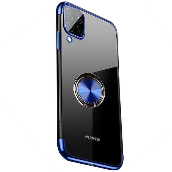Huawei P40 Lite - Praktiskt Skyddsskal med Ringhållare