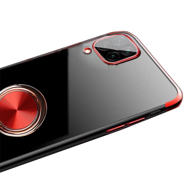Huawei P40 Lite - Praktiskt Skyddsskal med Ringhållare
