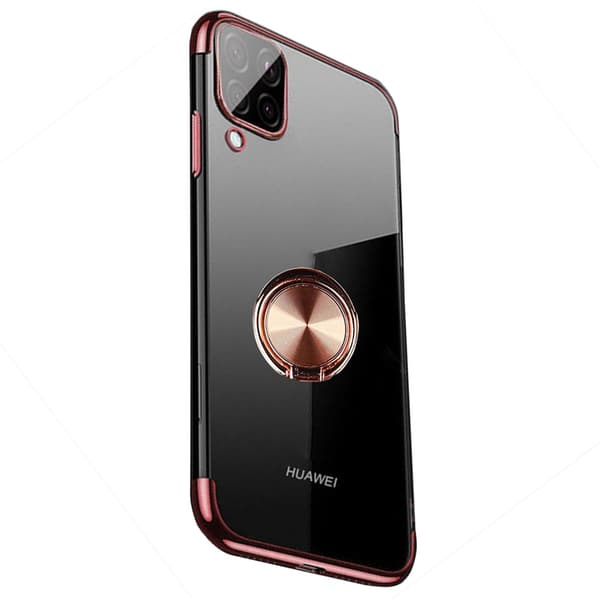 Huawei P40 Lite - Praktiskt Skyddsskal med Ringhållare