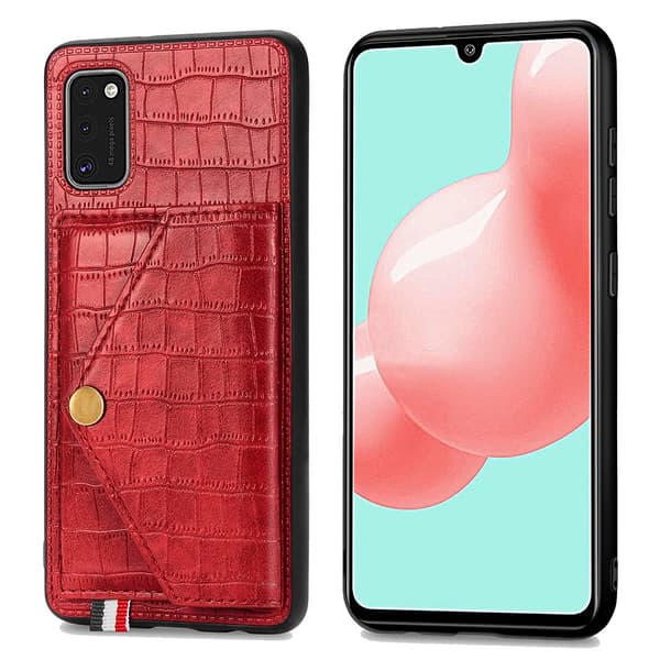 Skal med Kortfack - Samsung Galaxy A41