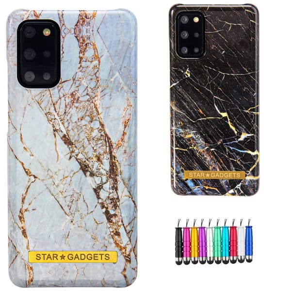 Samsung Galaxy S20 Plus - Kuori / Suoja Marble Black