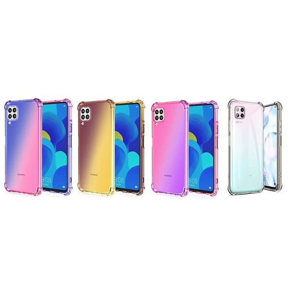 Huawei P40 Lite - Genomtänkt Floveme Silikonskal