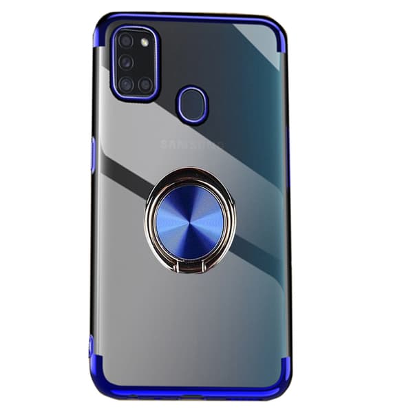 Samsung Galaxy A21S - Professionellt Floveme Skal med Ringhållare