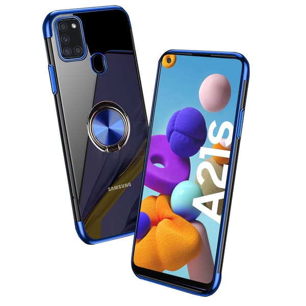 Samsung Galaxy A21S - Professionellt Floveme Skal med Ringhållare
