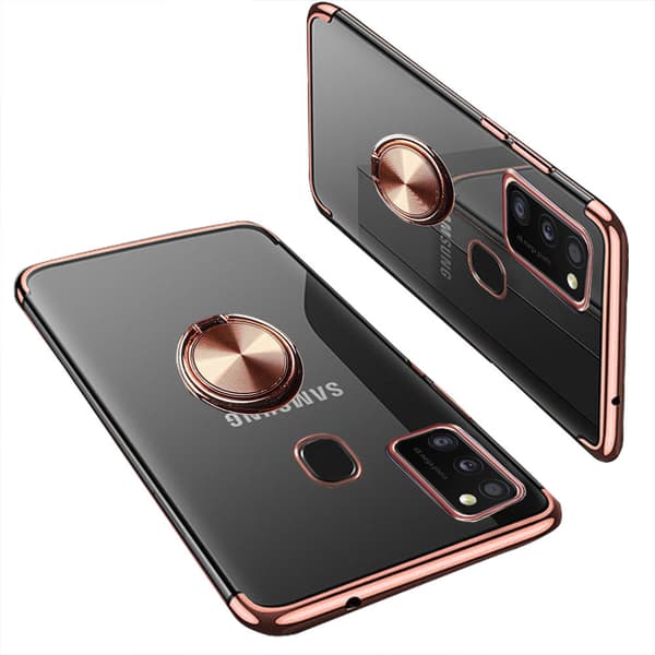 Stilrent Skal med Ringhållare - Samsung Galaxy A21S