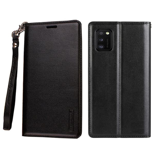 Samsung Galaxy A41 - Plånboksfodral Svart