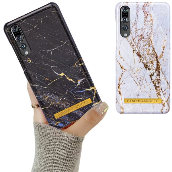 Huawei P20 Pro - Kuori / Suoja Marble Black