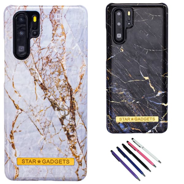 Huawei P30 Pro - Cover / Beskyttelse Marble