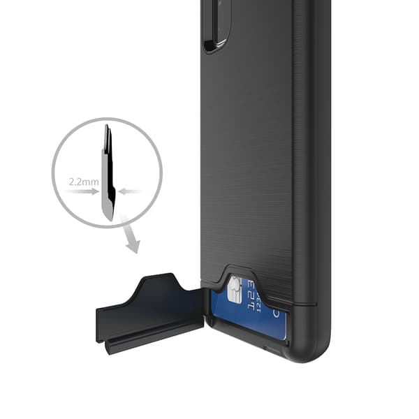 Samsung Galaxy S20 - Praktiskt JENSEN Skal med Kortfack