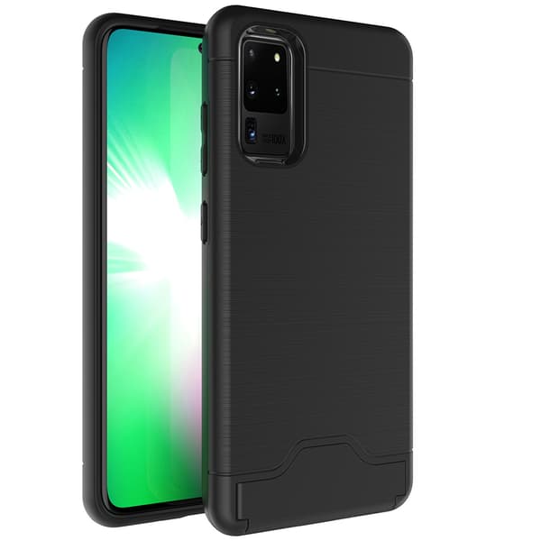 Genomtänkt Skal med Kortfack - Samsung Galaxy S20 Ultra