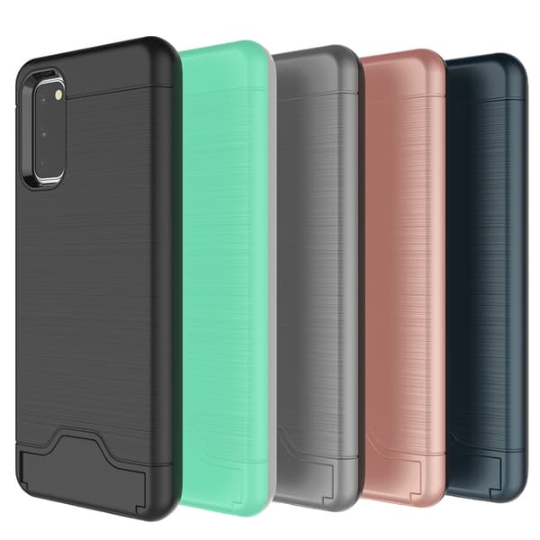 Genomtänkt Skal med Kortfack - Samsung Galaxy S20 Ultra