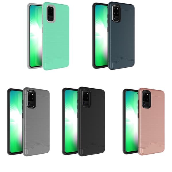 Genomtänkt Skal med Kortfack - Samsung Galaxy S20 Ultra