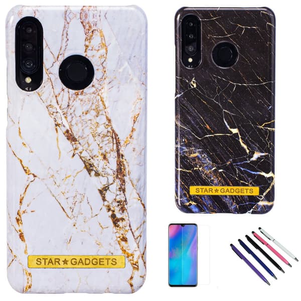 Huawei P30 Lite - Cover / Beskyttelse Marble