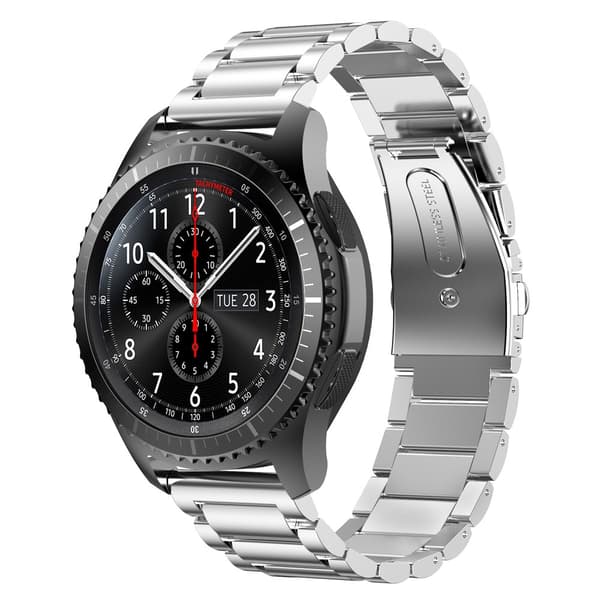 Metallarmband Till Samsung Gear S3 Frontier/S3 Classic Silver