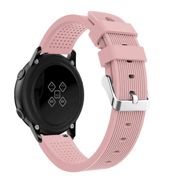 Silikonarmband Samsung Galaxy Watch Active Rosa