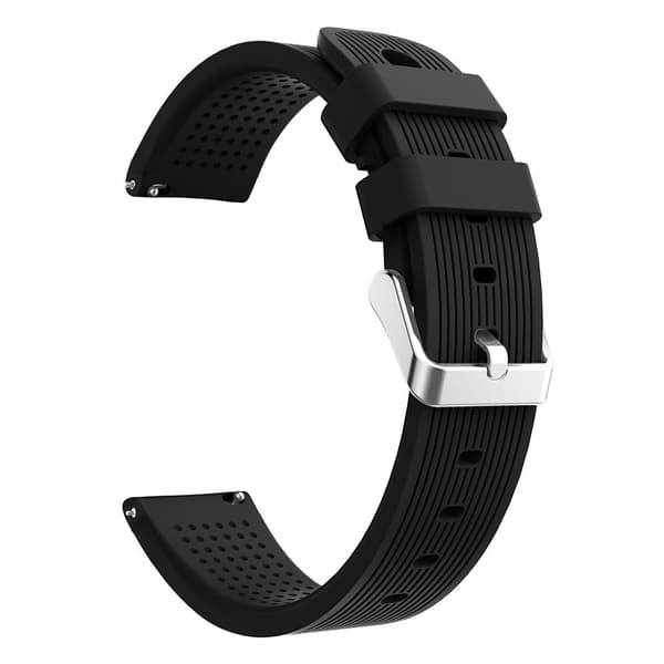 Silikonarmband Samsung Galaxy Watch Active Svart