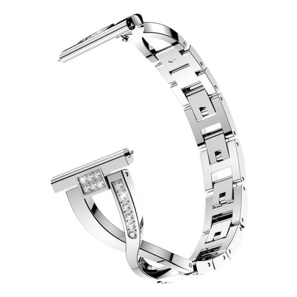 Rhinestone Kristallarmband Samsung Galaxy Watch 46mm Silver