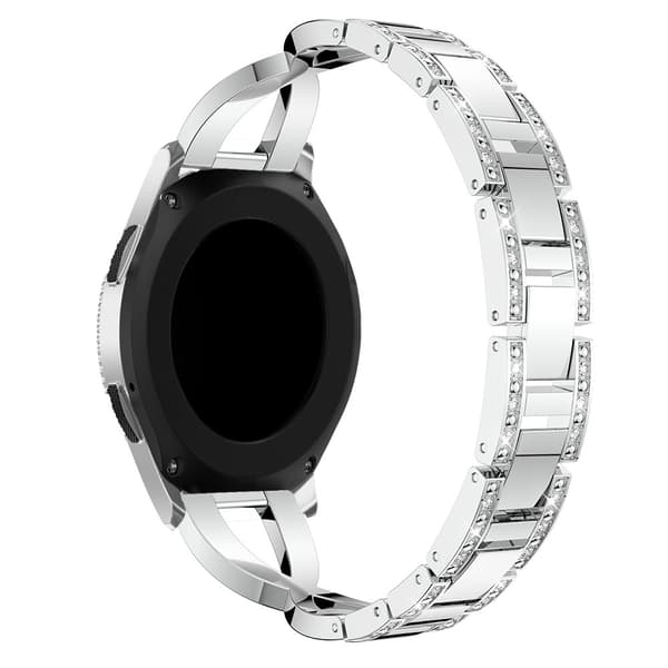 Rhinestone Kristallarmband Samsung Galaxy Watch 46mm Silver