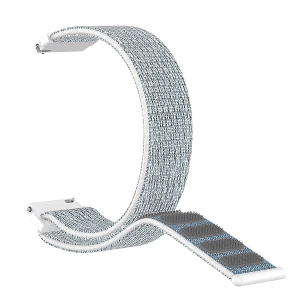 Nylonarmband Samsung Galaxy Watch 46mm Grå/Vit