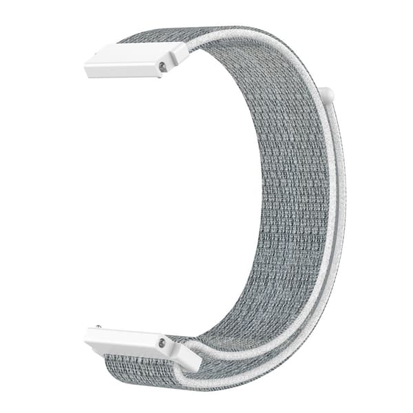 Nylonarmband Samsung Galaxy Watch 46mm Grå/Vit