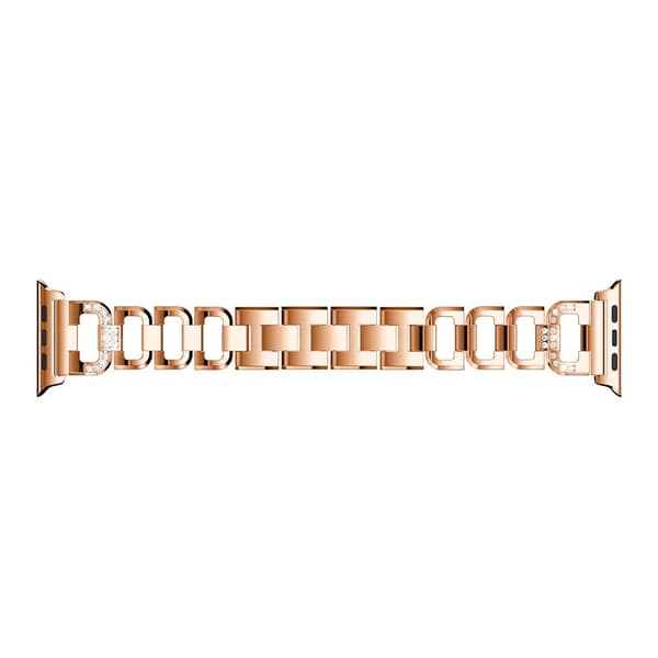 Rhinestone Metallarmband Apple Watch 38/40/41 mm Rose Guld