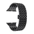 Miniatyrbild 3 av 4: Metallarmband i Fjärilspänne Apple Watch 42/44/45/49 mm Svart
