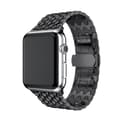 Miniatyrbild 1 av 4: Metallarmband i Fjärilspänne Apple Watch 42/44/45/49 mm Svart
