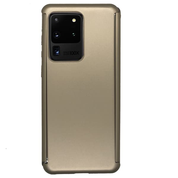 Dubbelskal - Samsung Galaxy S20 Ultra Guld Guld