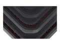 Miniatyrbilde 3 av 5: ITSKINS HYBRID // FOLIO - Lommebok for mobiltelefon - helnarvet lær - svart, rød - for Apple iPhone XR