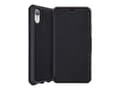 Miniatyrbilde 5 av 5: ITSKINS HYBRID // FOLIO - Lommebok for mobiltelefon - helnarvet lær - svart, rød - for Apple iPhone XR