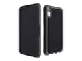 Miniatyrbilde 2 av 5: ITSKINS HYBRID // FOLIO - Lommebok for mobiltelefon - helnarvet lær - svart, rød - for Apple iPhone XR