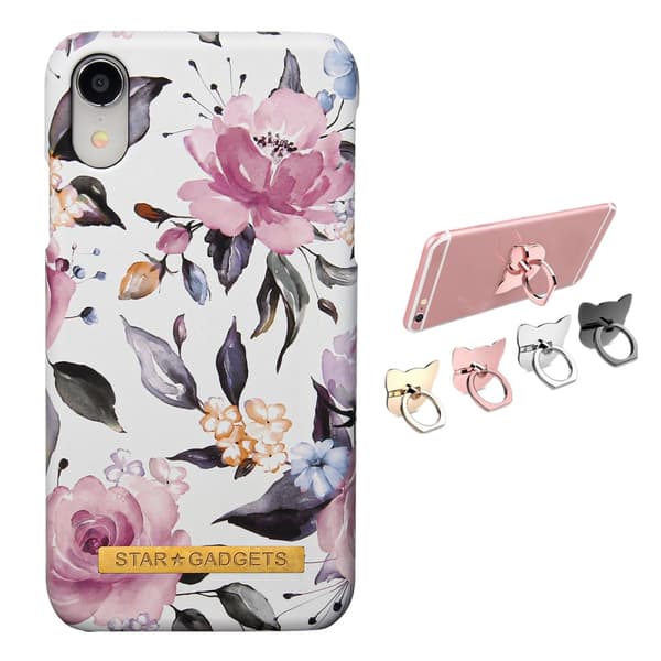 iPhone Xr - Cover / Beskyttelse Flowers