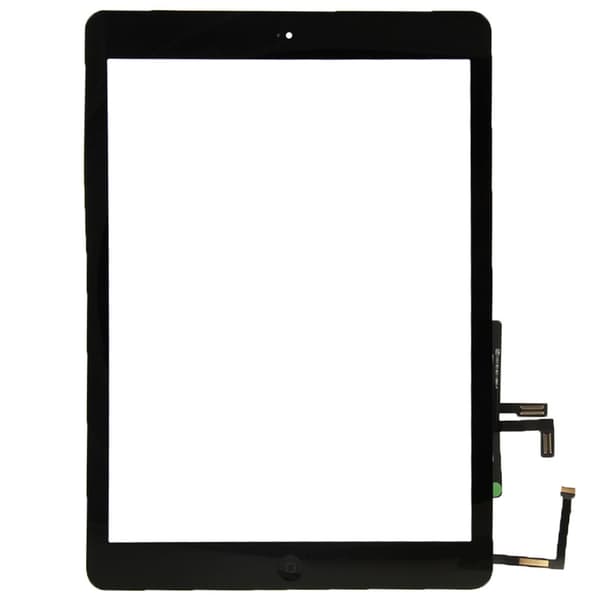 iPad Air Glas & Digitizer komplett med tejp - Svart