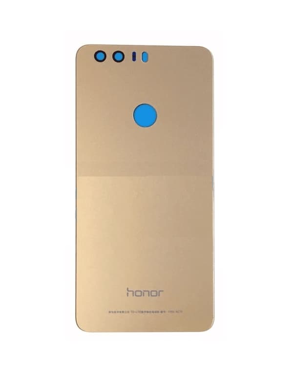 Honor 8 baksida / batterilucka med tejp - Guld