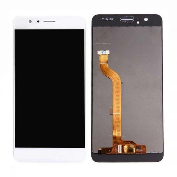 Huawei Honor 8 skärm med LCD - Vit