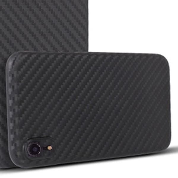 iPhone XR - Slittåligt Karbon-Design Skal