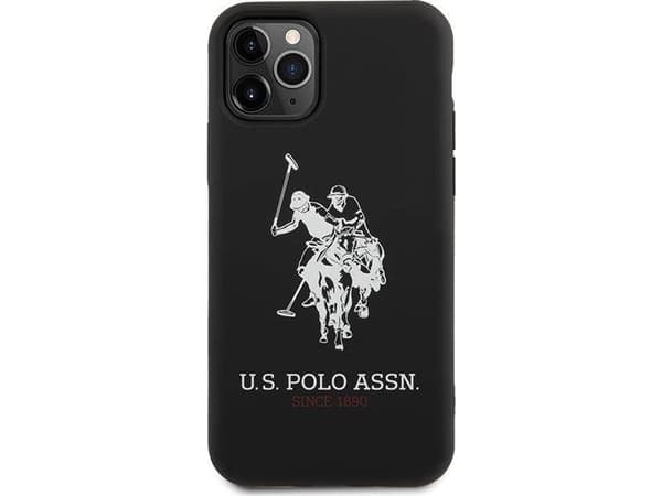U.S. Polo Assn US Polo USHCN65SLHRBK iPhone 11 Pro Max czarny/black Silicone Collection